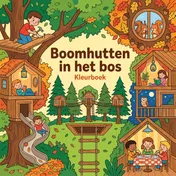 Omslag van Boomhutten in het bos