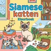 Omslag van Siamese katten