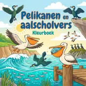 Omslag van Pelikanen en aalscholvers