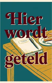 Omslag van Hier wordt geteld