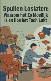 Omslag van Spullen Loslaten: Waarom het Zo Moeilijk is en Hoe het Toch Lukt