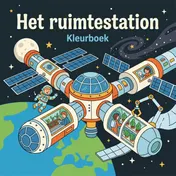 Omslag van Het ruimtestation