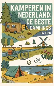 Omslag van Kamperen in Nederland: De Beste Campings en Tips
