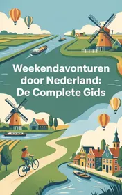 Omslag van Weekendavonturen door Nederland: De Complete Gids