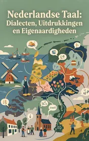 Omslag van Nederlandse Taal: Dialecten, Uitdrukkingen en Eigenaardigheden