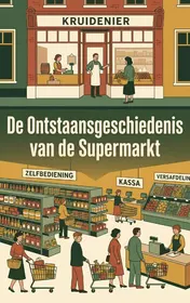Omslag van De Ontstaansgeschiedenis van de Supermarkt