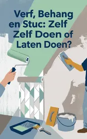 Omslag van Verf, Behang en Stuc: Zelf Doen of Laten Doen?