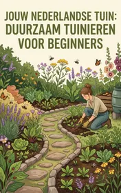 Omslag van Jouw Nederlandse Tuin: Duurzaam Tuinieren voor Beginners