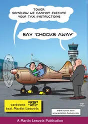 Omslag van Say chocks away
