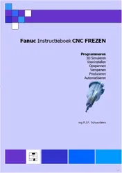 Omslag van Fanuc Instructieboek CNC FREZEN