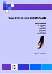 Omslag van FANUC Instructieboek CNC DRAAIEN