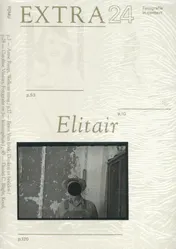 Omslag van Extra: Elitair