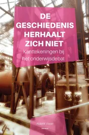 Omslag van De geschiedenis herhaalt zich niet