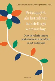 Omslag van Pedagogiek als betrokken handelingswetenschap