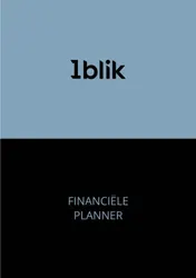 Omslag van 1blik Financiële planner