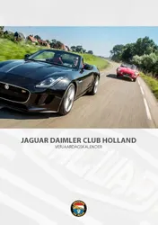 Omslag van Jaguar Daimler Club Holland verjaardagskalender