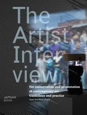 Omslag van The Artist Interview