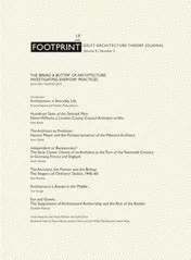 Omslag van Vol 9/2 The 'bread & butter'of architecture: investigating everyday practices