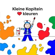 Omslag van Kleine Kapitein kleuren