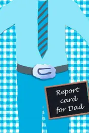 Omslag van Report Card for Dad