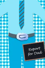 Omslag van Report for Dad