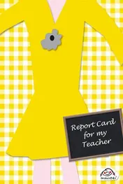 Omslag van Report Card for my Teacher (f)