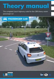 Omslag van Theory manual passenger car with exam training
