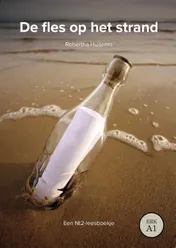 Omslag van De fles op het strand