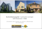 Omslag van De Architectuurguide, particuliere woningen, GEM Westeraam, Elst