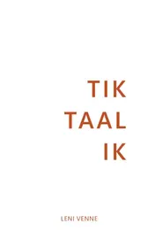 Omslag van TIKTAALIK
