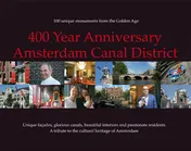 Omslag van 400 year anniversary Amsterdam canal district