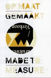 Omslag van Op maat gemaakt = Made to measure