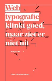 Omslag van Webtypografie klinkt goed maar ziet er niet uit