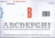 Omslag van Nederlandse belettering