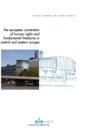 Omslag van The European convention of human rights and fundamental freedoms in central and eastern Europe