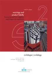 Omslag van Warnings and product liability