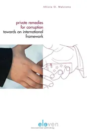 Omslag van Private remedies for corruption