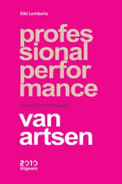 Omslag van Professional performance van artsen