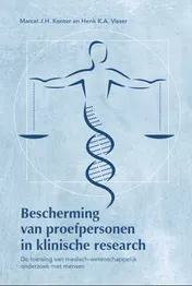 Omslag van Bescherming van proefpersonen in klinische research