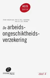 Omslag van De arbeidsongeschiktheidsverzekering