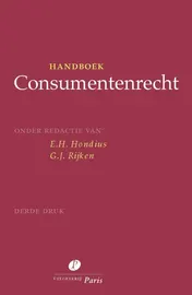 Omslag van Handboek consumentenrecht