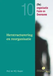 Omslag van Herstructurering en reorganisatie