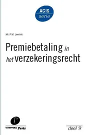Omslag van Premiebetaling in het verzekeringsrecht