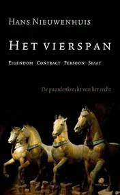 Omslag van Het vierspan eigendom, contract, persoon, staat