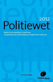 Omslag van Politiewet 2012