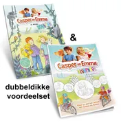 Omslag van Casper en Emma PAKKET doeboek + kleurboek