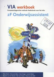 Omslag van VIA 2F Onderwijsassistent werkboek