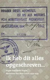Omslag van Ik heb dit alles opgeschreven