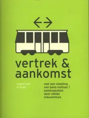 Omslag van vertrek en aankomst