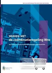 Omslag van Werken met de coördinatieregeling Wro